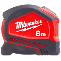 Miara zwijana 8 m miarka Autolock Premium Milwaukee 4932464664